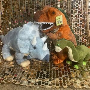 Dinosaur set of 3 Stuffies